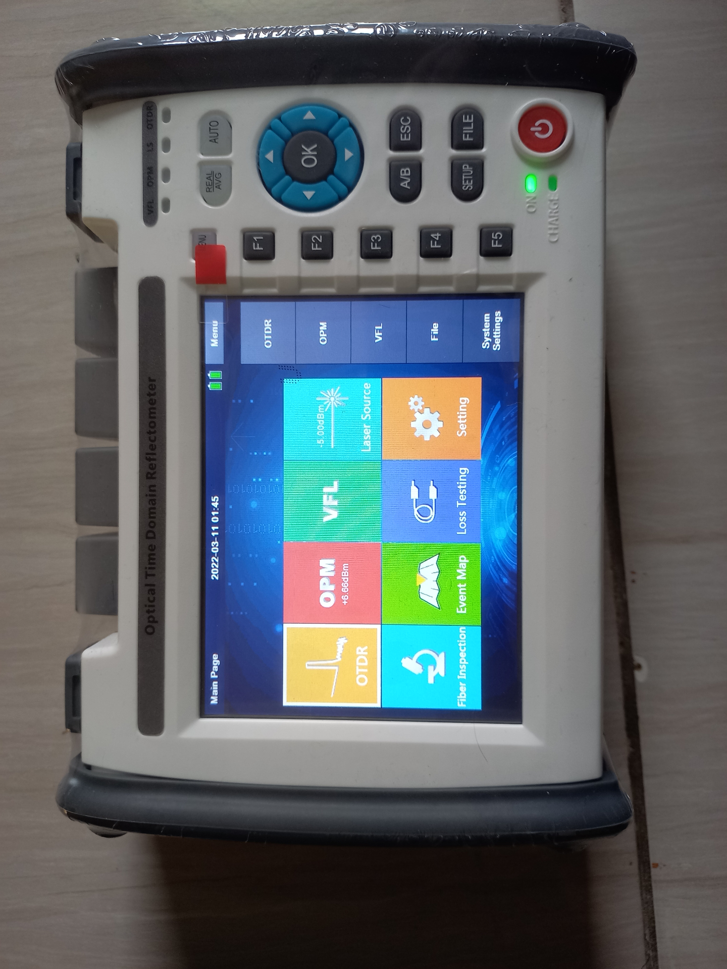 Réflectomètre EXFO MaxTester 720 — bi-longueur d'onde